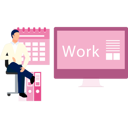 پیش‌نمایش فایل business-sitting-on-chair-in-his-office-11931255 از پک ایستگاه کاری