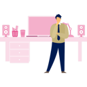 پیش‌نمایش فایل businessman-thinking-and-standing-with-tied-hands-11931281 از پک ایستگاه کاری