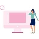 پیش‌نمایش فایل woman-busy-in-call-while-at-her-workstation-11931275 از پک ایستگاه کاری
