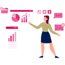 پیش‌نمایش فایل woman-displaying-graphical-diagrams-11931340 از پک ایستگاه کاری