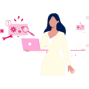 پیش‌نمایش فایل young-lady-doing-settings-in-laptop-functions-11931352 از پک ایستگاه کاری