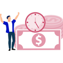 پیش‌نمایش فایل boy-dancing-with-joy-to-get-money-on-time-11881830 از پک زمان طلاست
