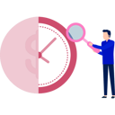 پیش‌نمایش فایل boy-seeing-the-clock-and-money-together-using-magnifier-11881841 از پک زمان طلاست
