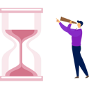 پیش‌نمایش فایل boy-seeing-the-hour-glass-by-using-telescope-11881838 از پک زمان طلاست