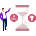 پیش‌نمایش فایل boy-telling-the-importance-of-hourglass-11881828 از پک زمان طلاست