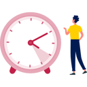 پیش‌نمایش فایل boy-using-digital-clock-11881877 از پک زمان طلاست
