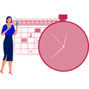پیش‌نمایش فایل girl-does-not-realise-that-time-passing-fast-11881867 از پک زمان طلاست