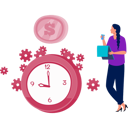 پیش‌نمایش فایل girl-seeing-clock-gears-11881859 از پک زمان طلاست