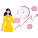 پیش‌نمایش فایل girls-money-increasing-by-time-11881882 از پک زمان طلاست
