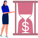 پیش‌نمایش فایل lady-presenting-business-sandglass-11881888 از پک زمان طلاست