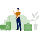 پیش‌نمایش فایل boy-counts-passengers-luggage-11859189 از پک ورود
