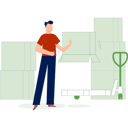 پیش‌نمایش فایل man-packing-the-packages-11859183 از پک ورود