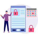 پیش‌نمایش فایل boy-talking-about-lock-update-system-11887400 از پک امنیت سایبری