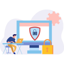 پیش‌نمایش فایل boy-trying-to-discover-strong-password-11887421 از پک امنیت سایبری