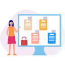 پیش‌نمایش فایل girl-locking-her-documents-11887463 از پک امنیت سایبری