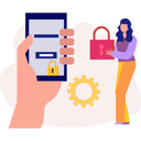 پیش‌نمایش فایل girl-putting-password-on-mobile-11887455 از پک امنیت سایبری