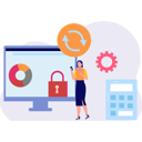 پیش‌نمایش فایل girl-replacing-her-mobile-password-11887422 از پک امنیت سایبری