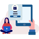 پیش‌نمایش فایل girl-sets-her-tabs-password-through-laptop-11887479 از پک امنیت سایبری