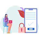 پیش‌نمایش فایل girl-sets-strong-password-on-her-mobile-11887429 از پک امنیت سایبری