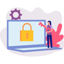 پیش‌نمایش فایل girl-trying-to-open-the-password-by-hint-key-11887430 از پک امنیت سایبری