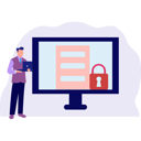 پیش‌نمایش فایل man-using-laptop-seeing-lock-screen-11887476 از پک امنیت سایبری