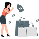 پیش‌نمایش فایل lady-shouting-at-shopping-percentage-11992141 از پک تخفیف