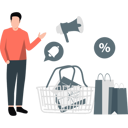 پیش‌نمایش فایل man-pointing-out-the-benefits-of-discount-offers-11992193 از پک تخفیف