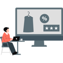 پیش‌نمایش فایل woman-applying-discount-online-11992215 از پک تخفیف