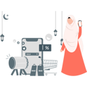 پیش‌نمایش فایل woman-benefiting-from-ramadan-offers-11992201 از پک تخفیف