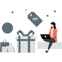 پیش‌نمایش فایل woman-confirming-placed-orders-11992218 از پک تخفیف
