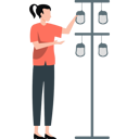 پیش‌نمایش فایل girl-hanged-drips-in-stand-11991993 از پک زندگی شرکتی