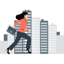 پیش‌نمایش فایل girl-running-late-for-office-11991890 از پک زندگی شرکتی