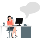 پیش‌نمایش فایل girl-thinking-very-deeply-while-working-time-11991931 از پک زندگی شرکتی