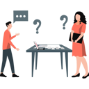 پیش‌نمایش فایل two-employees-are-talking-about-marketing-solutions-11991888 از پک زندگی شرکتی