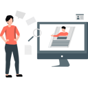 پیش‌نمایش فایل boy-analysing-employee-resume-11992359 از پک منابع انسانی