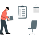 پیش‌نمایش فایل boy-coming-to-office-holding-register-11992363 از پک منابع انسانی