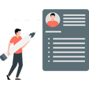 پیش‌نمایش فایل boy-making-changes-in-resume-11992398 از پک منابع انسانی