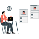 پیش‌نمایش فایل boy-works-online-and-earns-fortune-11992401 از پک منابع انسانی