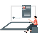 پیش‌نمایش فایل project-presenter-effectively-communicates-goals-with-team-members-11992340 از پک منابع انسانی