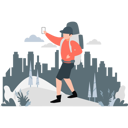پیش‌نمایش فایل boy-capturing-nature-beauty-in-mobile-11992281 از پک کوهنوردی