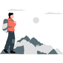 پیش‌نمایش فایل girl-gets-ready-for-hiking-11992243 از پک کوهنوردی