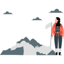 پیش‌نمایش فایل girl-placed-flag-on-destination-11992306 از پک کوهنوردی