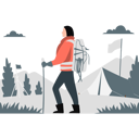 پیش‌نمایش فایل lady-climber-trekking-on-montain-11992307 از پک کوهنوردی