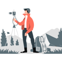 پیش‌نمایش فایل man-clicking-pictures-in-camera-11992316 از پک کوهنوردی
