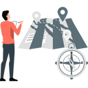 پیش‌نمایش فایل man-doing-editing-in-map-using-direction-compass-11992262 از پک کوهنوردی