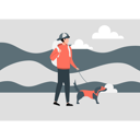 پیش‌نمایش فایل man-moving-on-with-his-dog-11992325 از پک کوهنوردی