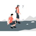 پیش‌نمایش فایل mountain-climbers-do-not-know-where-to-go-next-11992298 از پک کوهنوردی