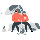 پیش‌نمایش فایل two-boys-enjoying-tea-in-cold-breeze-11992272 از پک کوهنوردی