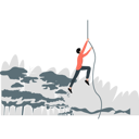 پیش‌نمایش فایل young-boy-crossing-ditch-hanging-on-rope-11992289 از پک کوهنوردی