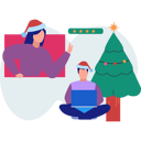 پیش‌نمایش فایل girl-giving-her-husband-christmas-wish-12072098 از پک کریسمس